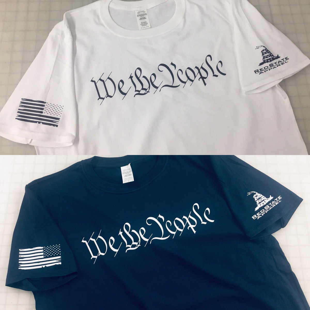 RedStateApparel's tweet photo. @dbongino @TomiLahren unisex &amp; ladies available #WeThePeople #redstate #MAGA #MAGA2020 #veteranowned #Veteran https://t.co/DOlY6S7WwC
