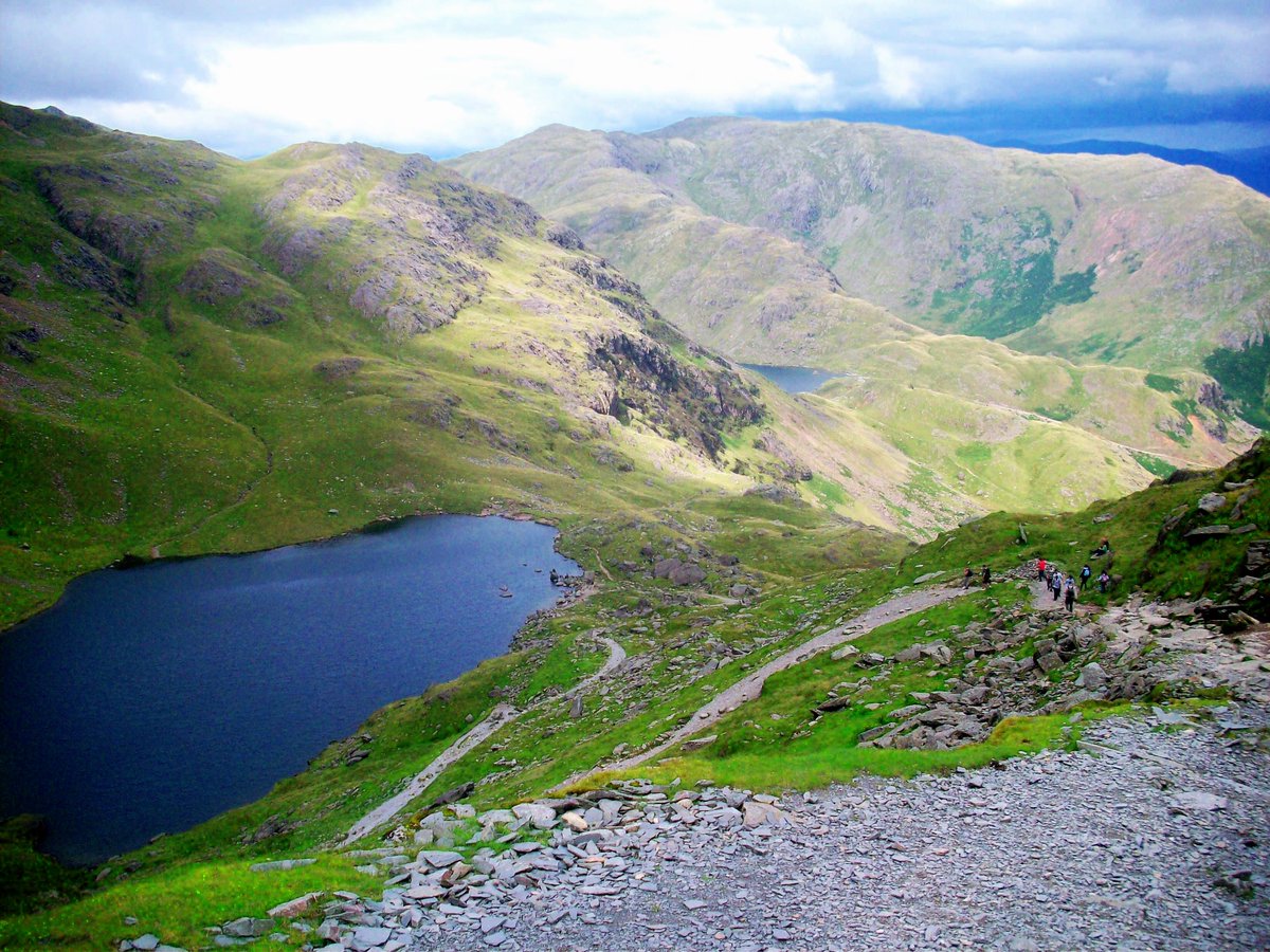 StanLeigh18's tweet photo. #LakeDistrict- continuing virtual journey through #Lakeland, - #Lakes #Meres #Waters using images from my archive
Concluding my journey with-
#ConistonWater with a view of the town
#LeversWater from approach to #SwirlHow
#GoatsWater from #DowCrag
#LowWater from #OldMan descent https://t.co/9nFDt7IDZj