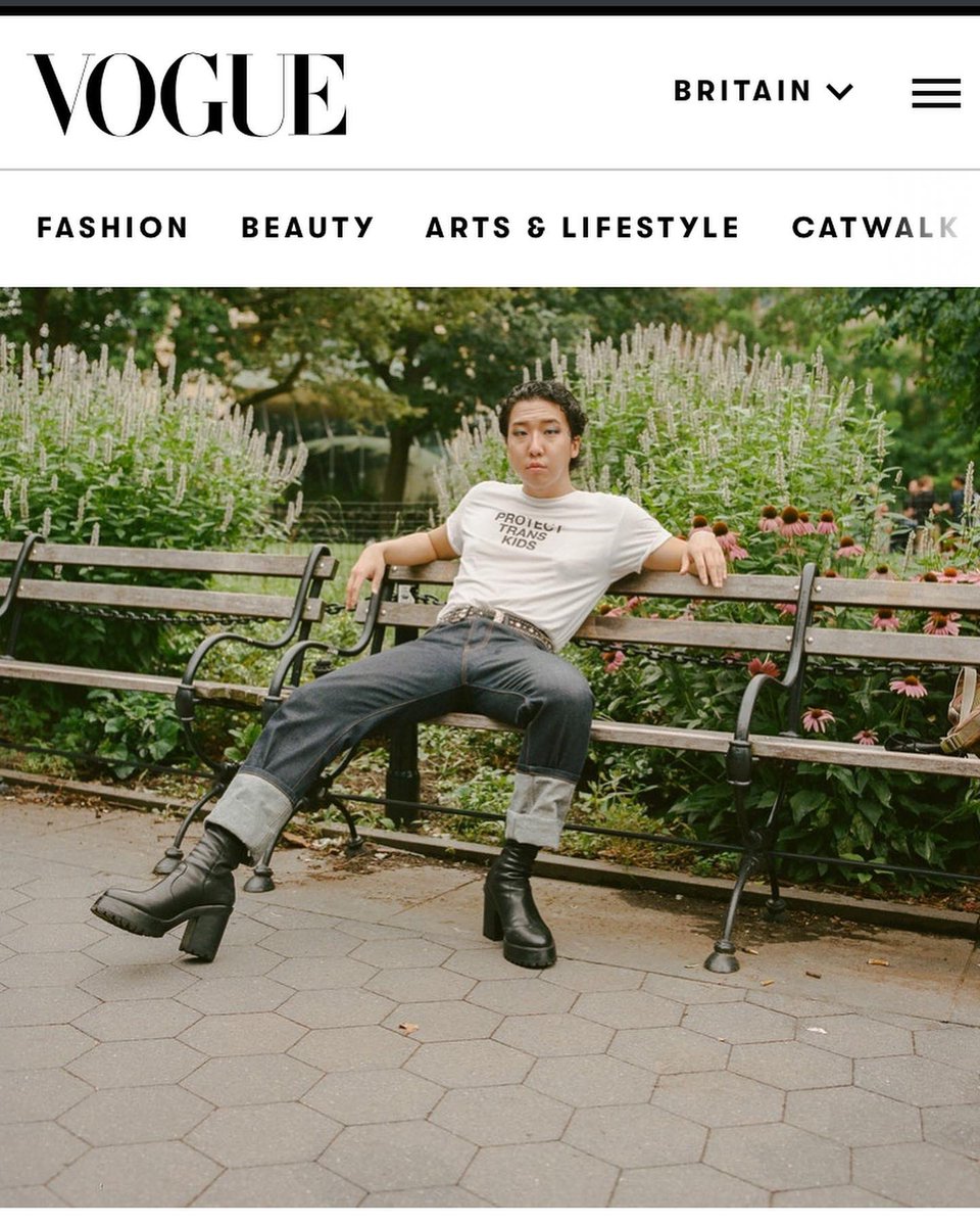 _joonpark's tweet photo. Protect trans kids.

Shot by @thisismarkc for @voguemagazine #shotbymarkc https://t.co/tZO1rkixON