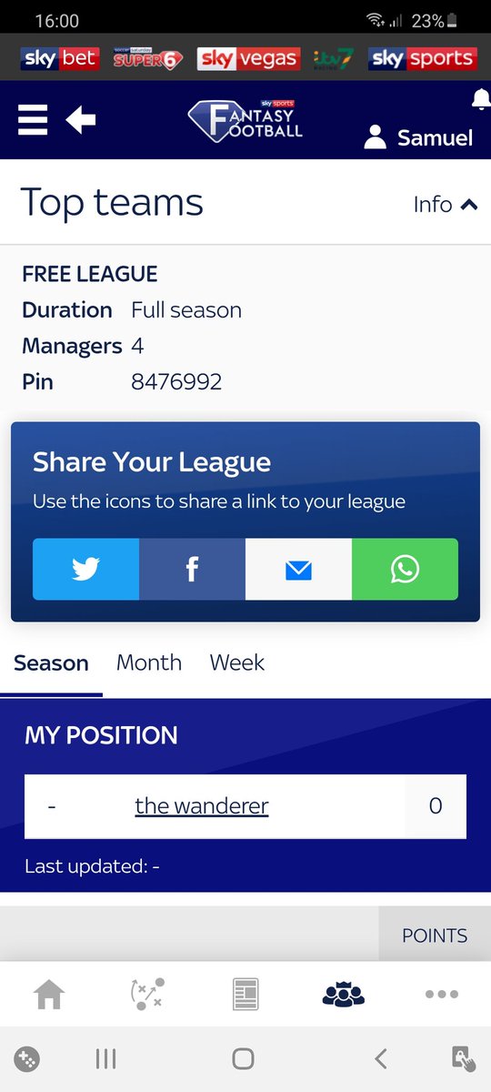 Anyone fancy it please feel free to join