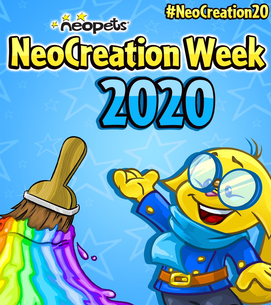 Neopets's tweet photo. Get ready for NeoCreation Week! Starting Monday 8/24 we will reveal the first prompt of our social media contest and you will have a full week to make your creations! Carefully read the rules image for more details and info, have fun creating, and good luck! https://t.co/bSUdg53sjH