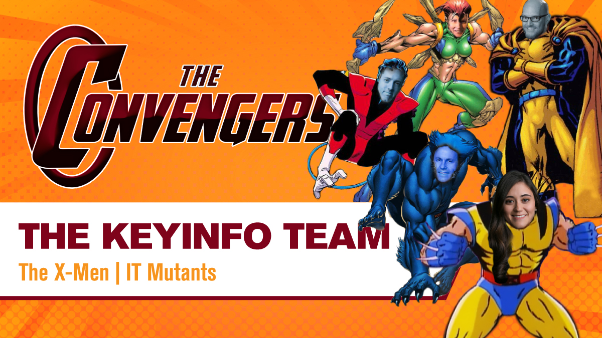 ConvergeTSC's tweet photo. Congrats to our supernatural team of KeyInfo X-Men! Dave Baker, Dave Calhoun, Dru Gonzales, Ty Kommel and Michelle Laydon make up our IT mutants and we couldn’t be more thankful for all that they do. When disaster strikes – our X-Men are here to save the day! #Convengers https://t.co/73zZgxsUsL