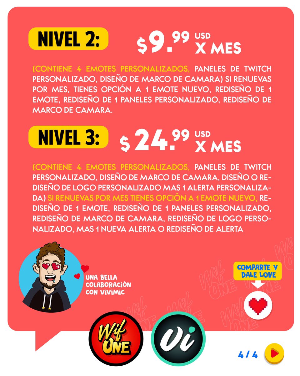 Crack hemos hecho una colaboración para apoyarnos todos y crecer como comunidad y streamer, les traigo esta colaboración con la diseñadora   <a href="/VivianaBarragn3/">Vivi Mic</a> agradezco que den retiw para que el mensaje llegue más lejos, detalles DM. Pd los 5 primeros tienen algo especial.