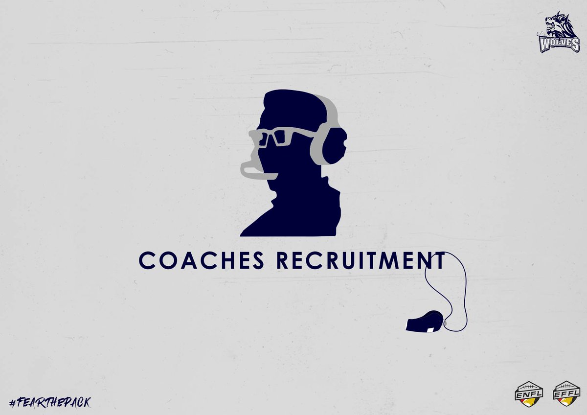Cairo Wolves' coaching staff opportunities!! 🚨🚨

Join The Wolfpack's coaching staff NOW.

Coordinator and positional coaching positions are needed.

For applying: 

forms.gle/1iZPuNgsCVNEQ7…

The deadline for applications is the 24th of August.

#FearThePack #NavyCity
