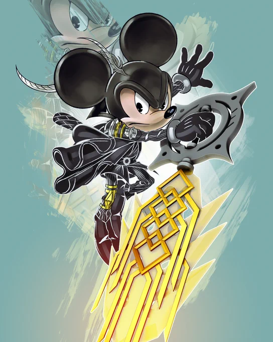 mickey, donald &amp; goofy x final fantasy 15. ? 