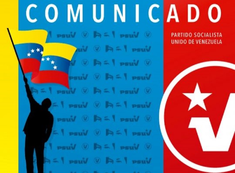 PartidoPSUV's tweet photo. #COMUNICADO

PSUV condena y denuncia las declaraciones guerreristas del presidente colombiano Iván Duque https://t.co/iPnjIrIBMY 

#VenezuelaDignaYAntiimperialista https://t.co/JDCiyu8vFl