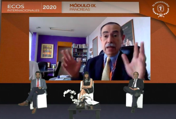 gastromx's tweet photo. Mesa de discusión MÓDULO IX: PÁNCREAS

Participantes: Dr. Ismael Domínguez Rosado, Dr. Luis Federico Uscanga Domínguez, Dra. Ángela Saúl Pérez, Dr. Mario C. Peláez Luna y el Dr. Luis Carlos Chan Núñez.

#yosoyAMG #AMG2020 #AMGdiferente #Ecos2020 #EcosInternacionales2020 https://t.co/77JqJNyQFY