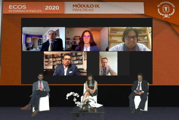 gastromx's tweet photo. Mesa de discusión MÓDULO IX: PÁNCREAS

Participantes: Dr. Ismael Domínguez Rosado, Dr. Luis Federico Uscanga Domínguez, Dra. Ángela Saúl Pérez, Dr. Mario C. Peláez Luna y el Dr. Luis Carlos Chan Núñez.

#yosoyAMG #AMG2020 #AMGdiferente #Ecos2020 #EcosInternacionales2020 https://t.co/77JqJNyQFY
