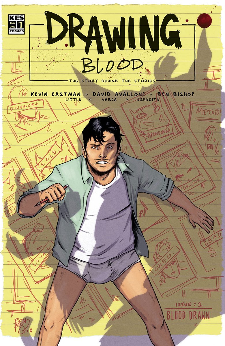 Because not only has The O.Z. hit our 1st stretch goal for a Digital  #Comics Extravaganza...But Teenage Mutant Ninja Turtles co-creator  @kevineastman86 is joining in!ALL BACKERS will get Kevin's DRAWING BLOOD #1, co-created by  @DAvallone w/ art by  @BISHART &  @meanwhilestudio!