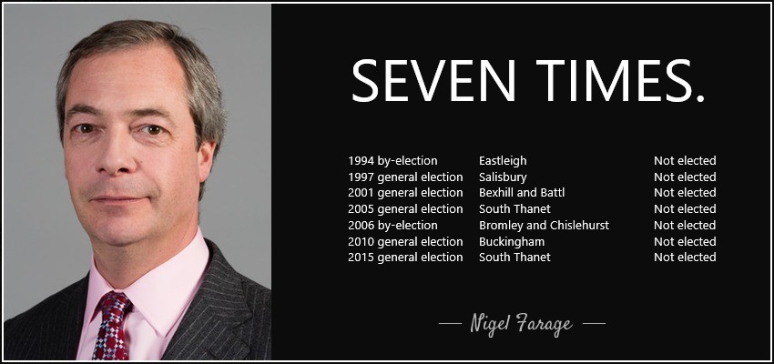 dannyofblanco's tweet photo. @Nigel_Farage "Career politician" https://t.co/uWGUeBTATi
