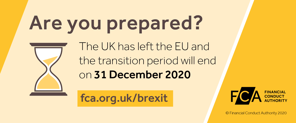 TheFCA's tweet image. #Passporting, and other market access arrangements based on a single market, will end on 31 December 2020. Firms doing business in the EU need to be prepared for this. #Brexit fca.org.uk/firms/preparin…