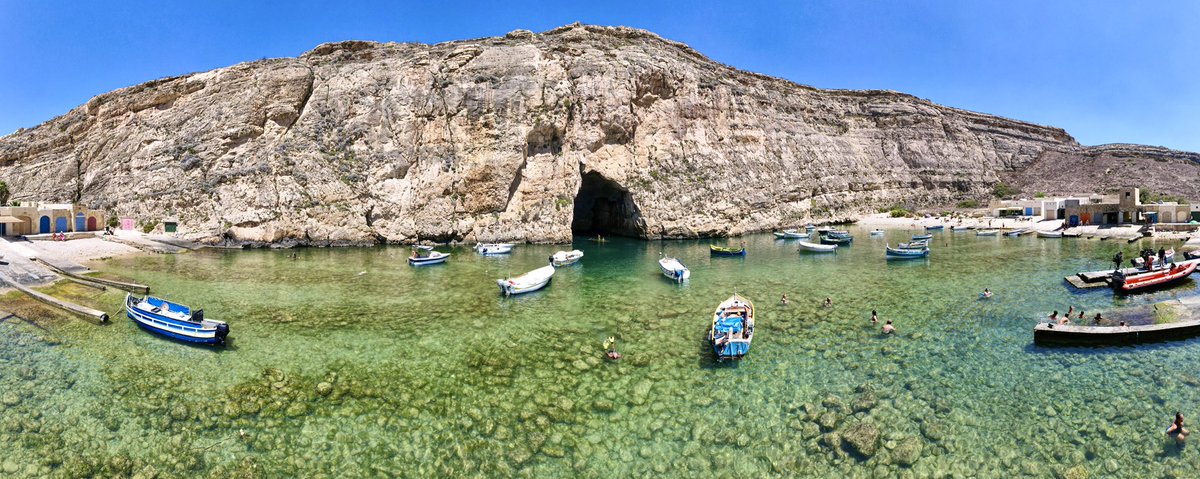 #Water is life, #scubadiving is awesome ... & #Gozo is breathtaking! Our dive site today : #InlandSea