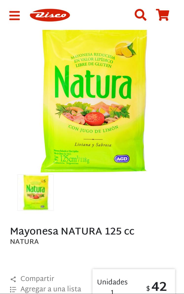 Qué mayonesa compran?
Todas las marcas son iguales? o encuentran alguna diferencia? 

Mayonesa:
Disco $42
Tienda Inglesa $44

Saludos
MrPrecios