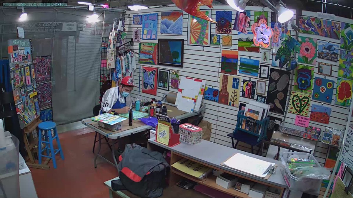 AutismGallery's tweet photo. @bDruckerArtist they said he would never have a job. You create the job around their skills. https://t.co/qhAE0F69uy