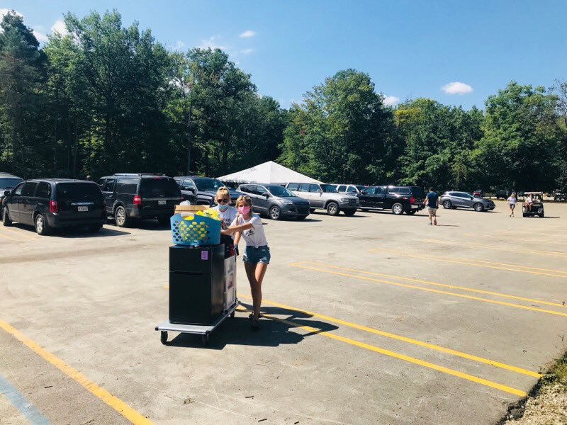 NorthwoodU's tweet photo. It’s move-in day! Welcome Timberwolves! https://t.co/AZ14F5VBSS