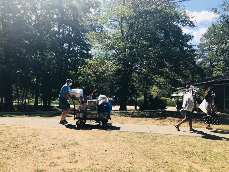 NorthwoodU's tweet photo. It’s move-in day! Welcome Timberwolves! https://t.co/AZ14F5VBSS