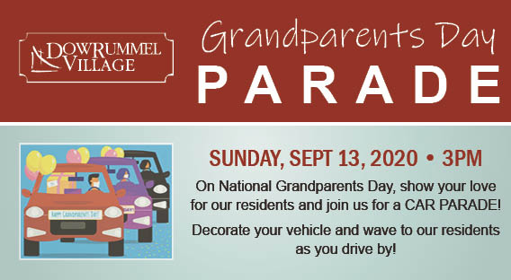 Save the date - Grandparents Day Parade on September 13 at 3pm! More information at lnkd.in/gpNXG9J.
#GrandparentsDay
