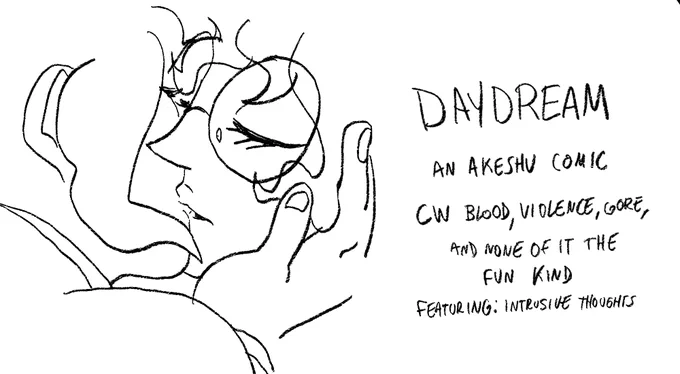 made an akeshu comic but it's not fun so find it on tumblr. did you read the warnings in the picture? you did? you promise? ok good here's the link
https://t.co/ySOr6qECK6 