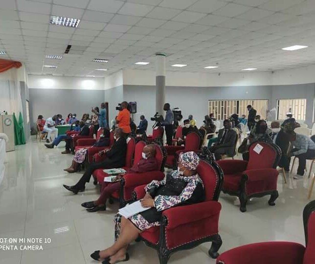 PolicyAlertNG's tweet photo. #TodayInPolicyAlert 
Our E.D, @Tijahbolt giving a presentation at the Public Hearing on "A law to establish the AKS Fiscal Responsibility Board for Prudent Management of the State's resources and ensure greater accountability and transparency in Fiscal Operations. https://t.co/U0OMVvSl0Y