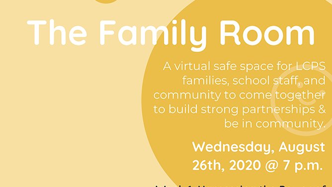 English Learners program to host “The Family Room”, tinyurl.com/yxmucsos #LCPS #Loudoun