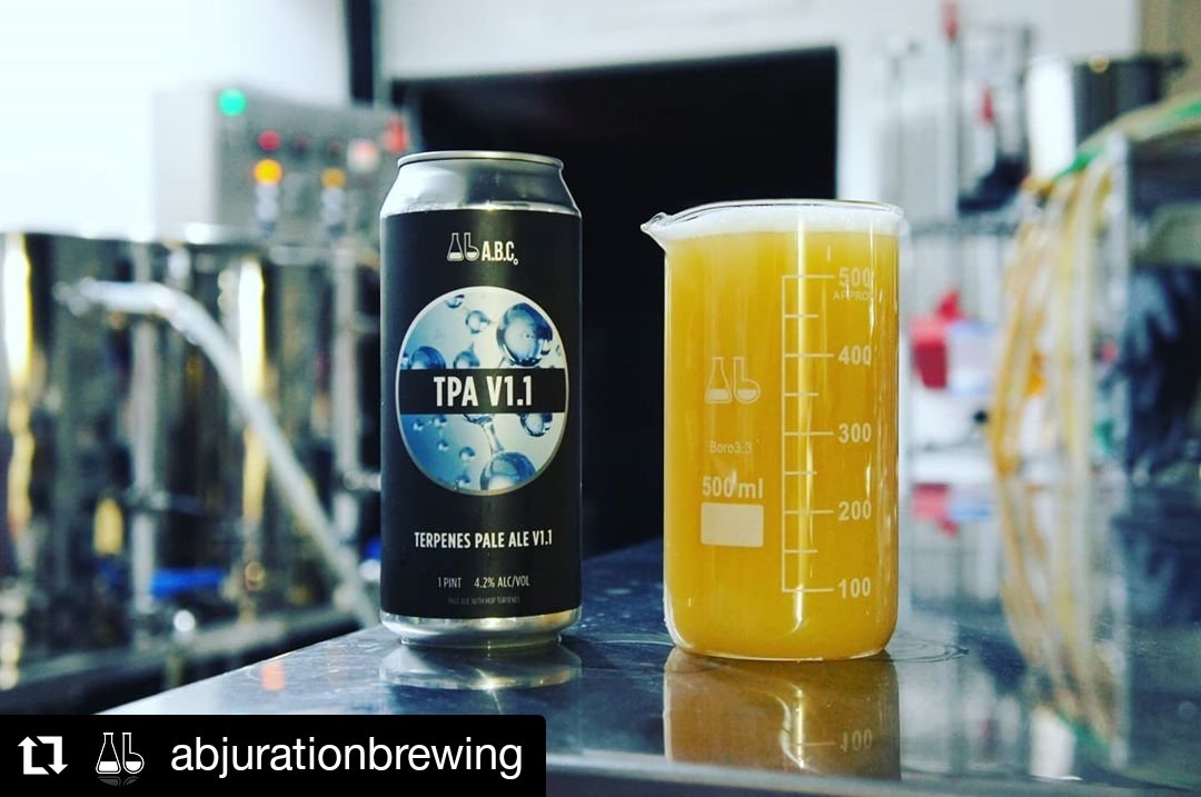 Can Release Announcement @AbjurationBrewTerpenes Pale Ale (TPA v1.1, 4.2%)&Blueberry Cobbler Milkshake Ale (BCMA v1.0, 5.5%)