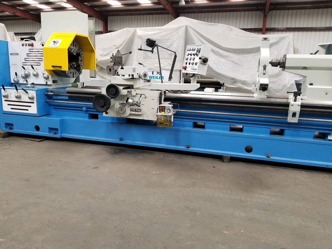 Machinetoolcomm's tweet photo. Used Lathes (Manual) For Sale - POREBA Hollow Spindle Engine Lathe https://t.co/U4NwWUYDrT #poreba #porebalathe #lathe #enginelathe #manuallathe #hollowspindle #mfg #machinetools #shaftturning #machineshop #machining #metalcutting #usedmachinery https://t.co/T5rqvFsxOc