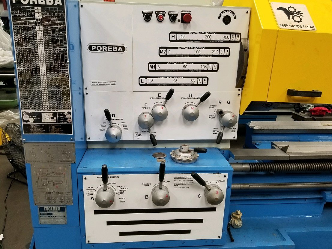 Machinetoolcomm's tweet photo. Used Lathes (Manual) For Sale - POREBA Hollow Spindle Engine Lathe https://t.co/U4NwWUYDrT #poreba #porebalathe #lathe #enginelathe #manuallathe #hollowspindle #mfg #machinetools #shaftturning #machineshop #machining #metalcutting #usedmachinery https://t.co/T5rqvFsxOc