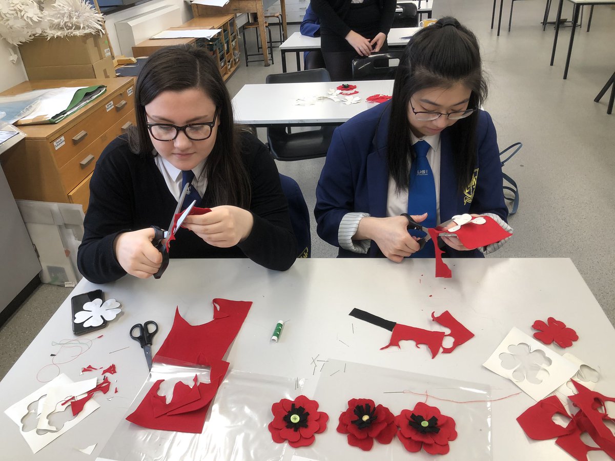 McAinshArt&Design (@lhsartanddesign) on Twitter photo Highly industrious morning with Senior & <a href="/S3LHSYT/">S3 Year Team</a> manufacturing poppy corsage brooches to sell to staff and friends of our <a href="/LarbertHigh/">Larbert High School</a> school community for @Remembrance <a href="/RoyalSomme/">Royal British Legion Somme</a> <a href="/Army_Arts/">Army and The Arts</a> <a href="/MrBalfourLHS/">Mr Balfour</a> <a href="/MissMcIlquham/">Miss Mcilquham</a> Highly industrious morning with Senior & <a href="/S3LHSYT/">S3 Year Team</a> manufacturing poppy corsage brooches to sell to staff and friends of our <a href="/LarbertHigh/">Larbert High School</a> school community for @Remembrance <a href="/RoyalSomme/">Royal British Legion Somme</a> <a href="/Army_Arts/">Army and The Arts</a> <a href="/MrBalfourLHS/">Mr Balfour</a> <a href="/MissMcIlquham/">Miss Mcilquham</a>