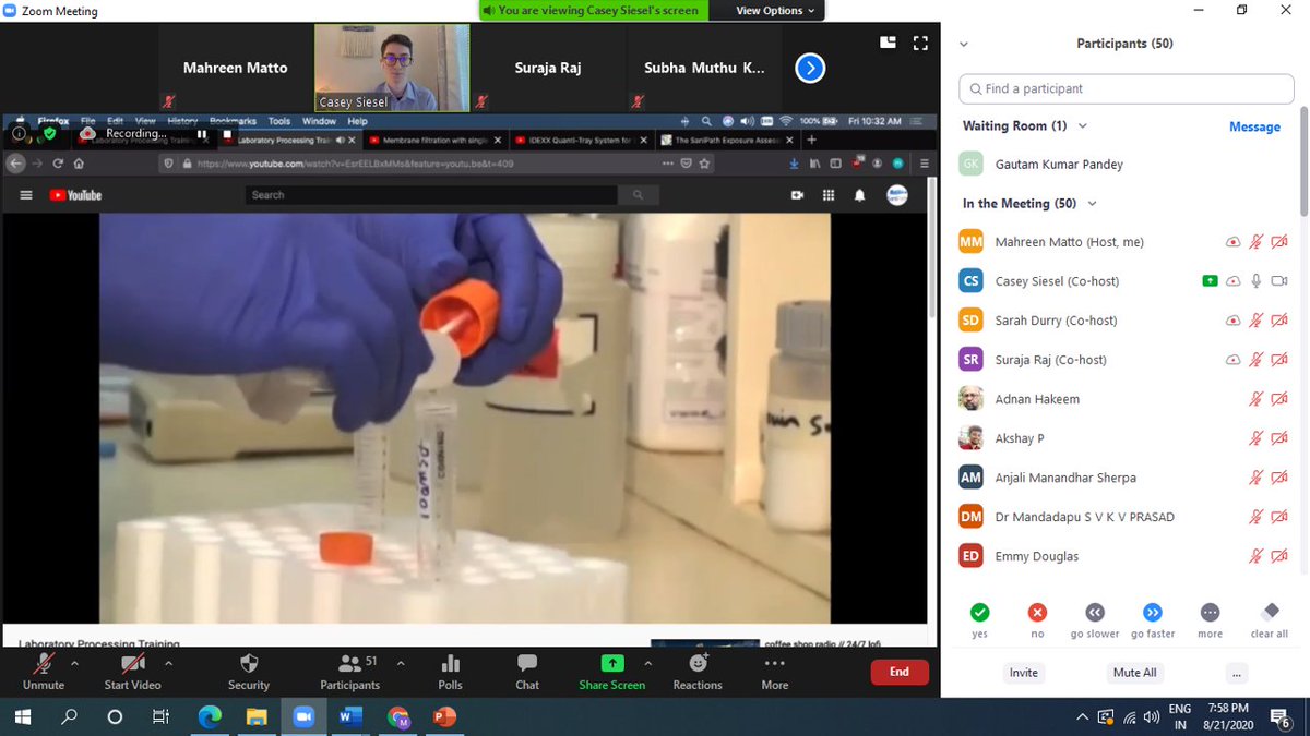 mahreen_matto's tweet image. Today&apos;s session on @SaniPath training forced participants to explore various domains of #datacollection@therealsuraja focused on #environmentalsampling @csiesel emphasized on interpreting the data through #laboratory analysis @AmritaUni @Water4People_IN @wateraid @NFSSMalliance