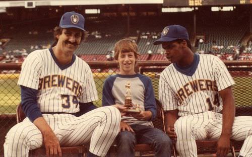 Happy Birthday to Craig Counsell. Here he is on his birthday last year.   