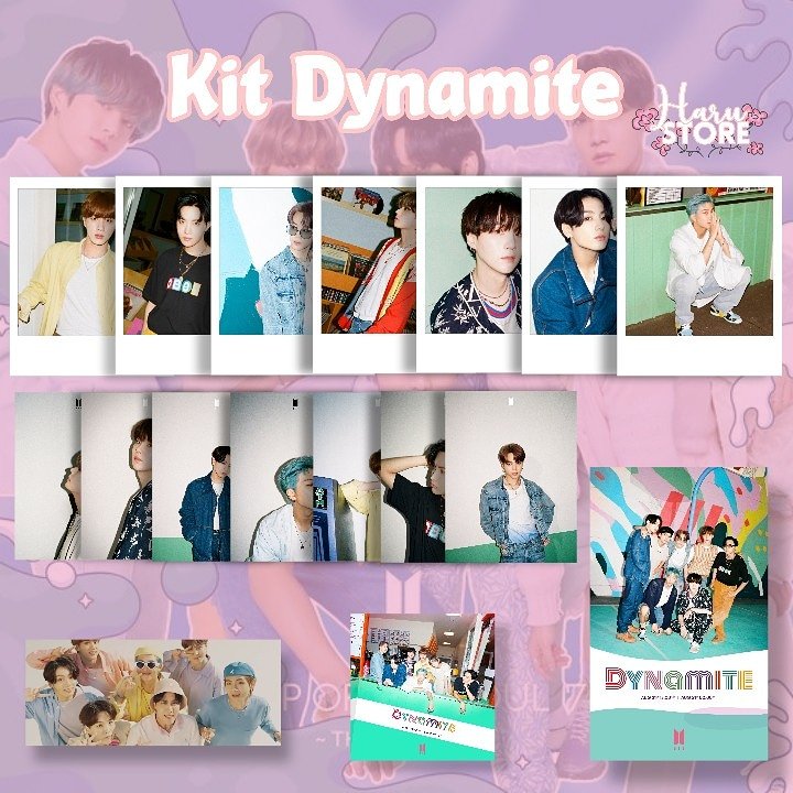haru_store's tweet photo. Armys vocês estão vivas depois desse comeback??? Dynamite chegou com tudo e nós preparamos esse kit maravilhoso!! 💜
Itens: 
- 7 polaroids
- 7 cards
- 1 chaveiro
- 1 pôster A4
- 1 marca páginas

R$ 20,00 + frete ✅

 #BTS #BTS_Dynamite https://t.co/Cul3Kc6hKo