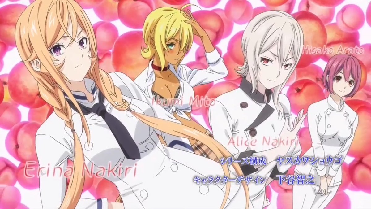 Akihiko در توییتر Opのえりな様好き 食戟のソーマ Shokugeki Anime