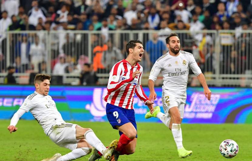 VibronsFoot's tweet image. Federico Valverde : «Je courais après Morata pour le rattraper, j'hésitais sur le moyen de le bloquer. Puis à un moment j'ai entendu une voix venant de derriere moi crier : "Tuez-le!" C'etait Sergio Ramos.»