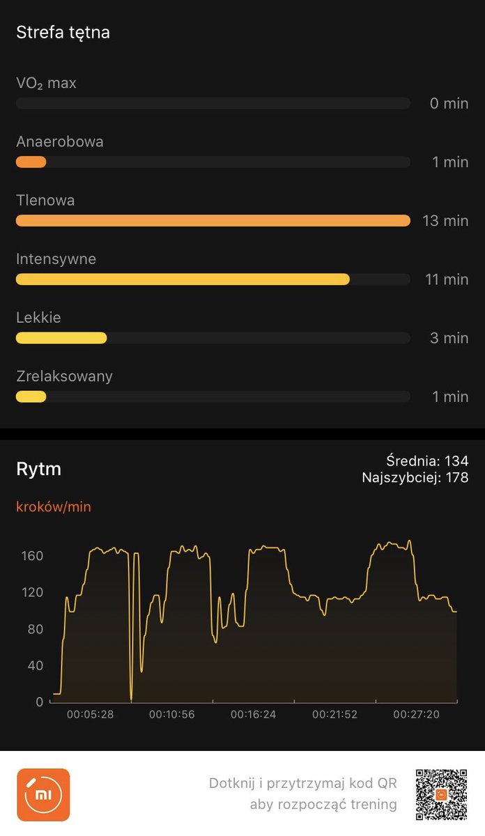 AdrianMatyasik's tweet photo. Pierwsze wrażenia po przesiadce na #MiBand5 😎
Mój #MiBand3 (pierwsze dwa screeny) albo był uszkodzony albo upośledzony. Poniżej 25 minut na bieżni, forma praktycznie ta sama.
Różnice są dramatyczne 😱
Ekran jest czytelny i przyjemnie większy”.
P.S. PAI jest zajebiste 😎💪🏻 https://t.co/FLylNQBY0m