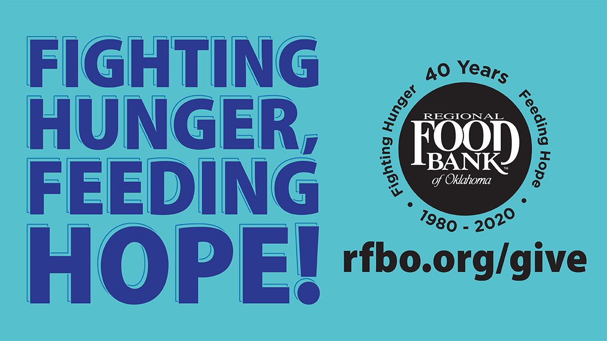 As the #COVID19 pandemic continues to impact schools and jobs, the need for food assistance continues to rise. @RFBO needs your help! Help keep food flowing to partner agencies across central and western Oklahoma by donating at rfbo.org/give. #volunteerRFBO