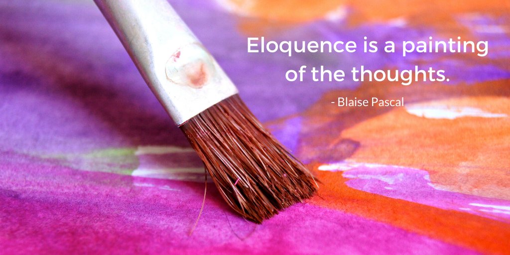 Aim for eloquence in all things you produce. 

#simplicity #persuasion