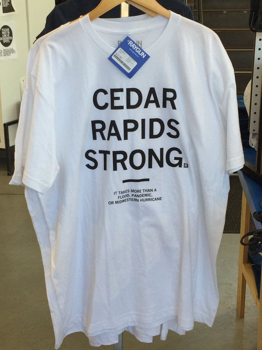 And you know what’s missing? Any single hint of partisanship. All the political yard signs were carried off by the storm. At least for this moment, there are not Trump supporters and Biden supporters. There are just Iowans seeing each other through.