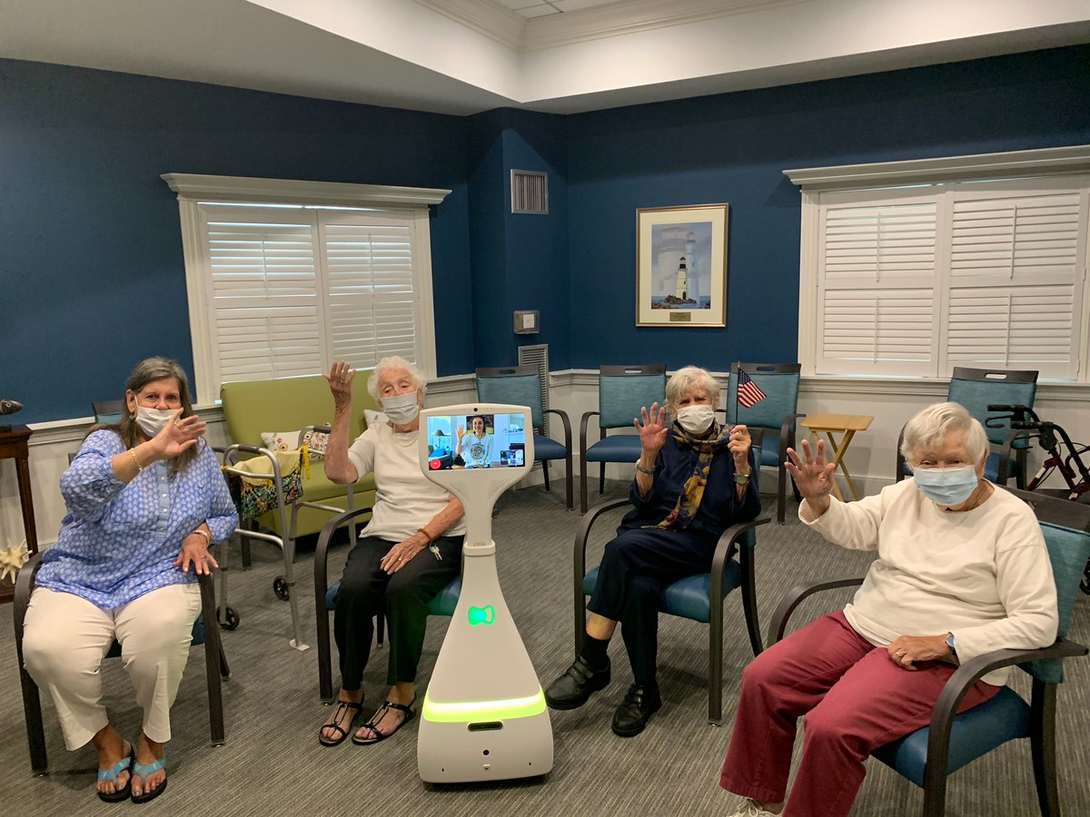Cutii_io's tweet photo. #COVID19 loves seniors isolation ... we hate it.

Cutii happy to make a small difference this week at Bertram House in Swampscott, MA. 🇺🇸🇺🇸🇺🇸

@Cutii_officiel @upwardhartford @AARP @MassChallengeHT https://t.co/zv2bc1bDH6