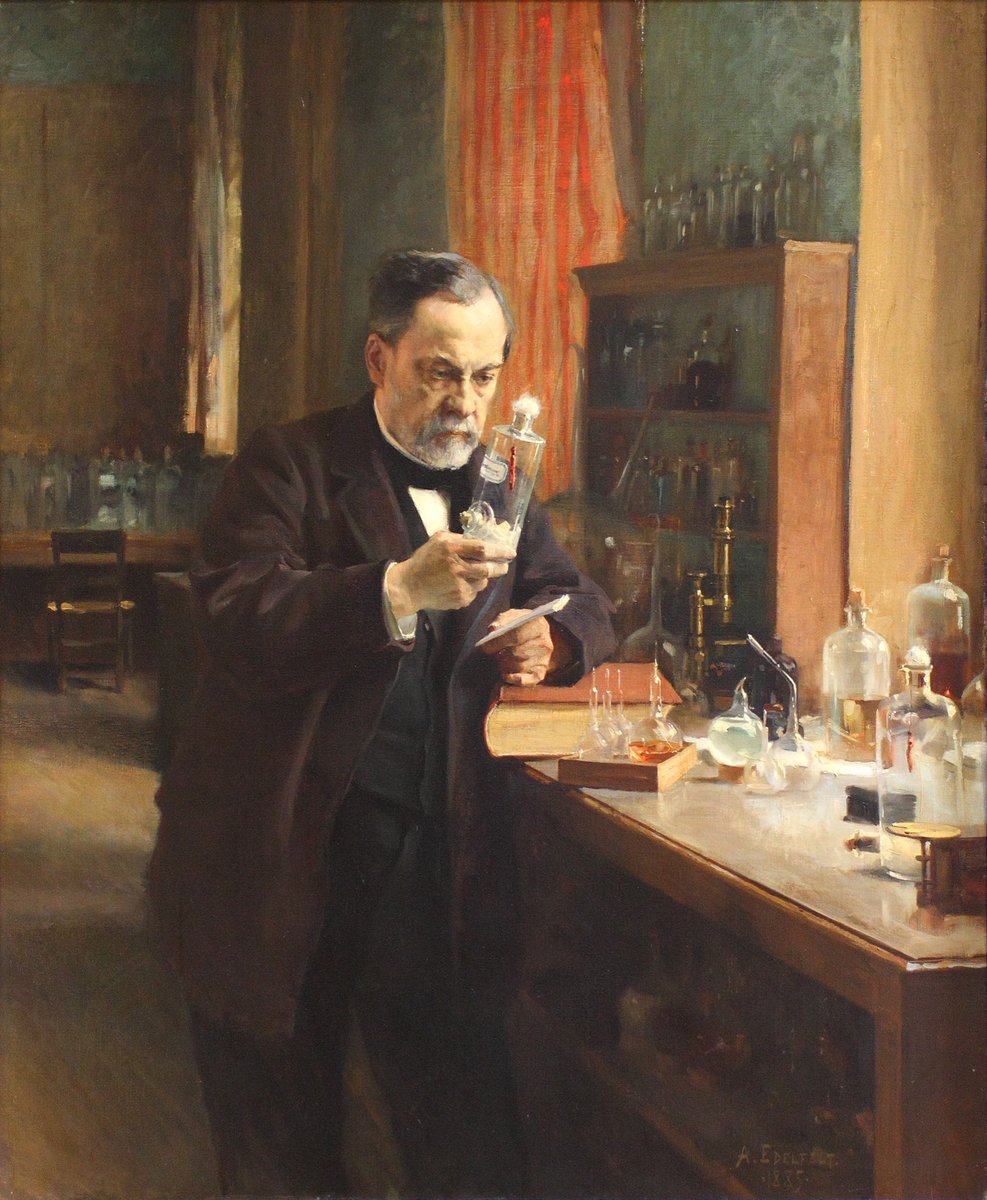 Louis Pasteur was a devout Catholic his entire life. I have studied his life for Uni a particularly good book is Louis Pasteur his life and labours (which is now out of print)He came from a poor family, suffered a stroke at an early age paralyzing half his body and...