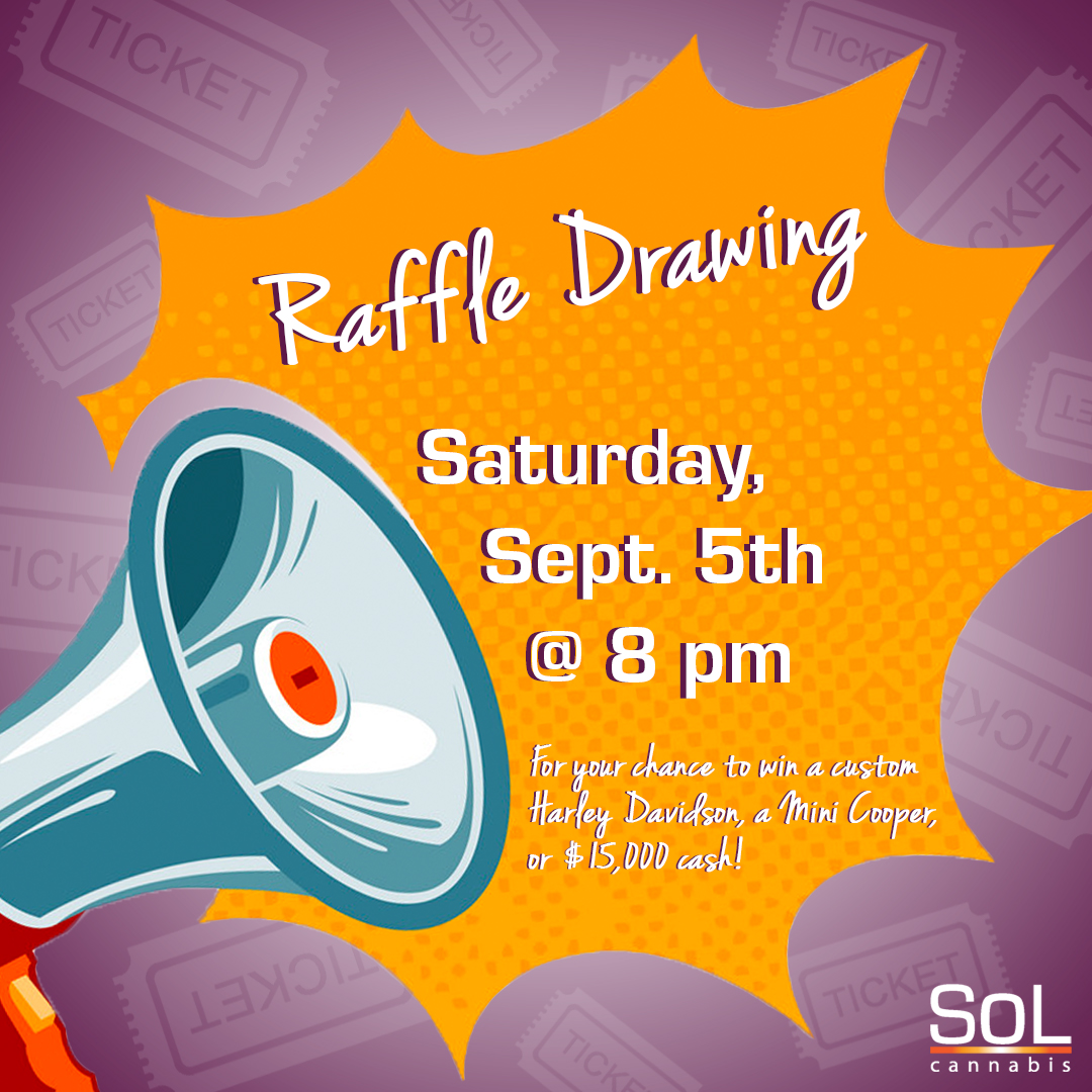 solisbetter's tweet photo. Good news! Our Raffle Drawing will be held on Sat 9/5 at 8p. So enter now until then for your chance to win 1 of 3 prizes! 
🏍️💰🚗😎
Like &amp; Share!
#cannabiscommunity #420 #renodispensary #solisbetter

Keep out of reach of children. For use by adults 21 years of age and older. https://t.co/QsRheOeRD1
