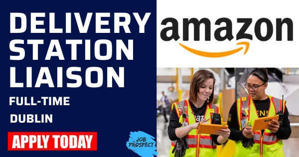 Job_Prospect's tweet photo. Delivery Station Liaison | Full-Time | Amazon Ireland Support Services Ltd, Dublin

To apply, please click on the link below;
https://t.co/y6uADgkTpi

#Dublin #Jobs #Amazon #Hiring #Ireland #JobsInDublin #JobAlert #jobopportunity #JobProspect #jobfairy #lookingforjob #Job #CV https://t.co/isRrRB4NSV