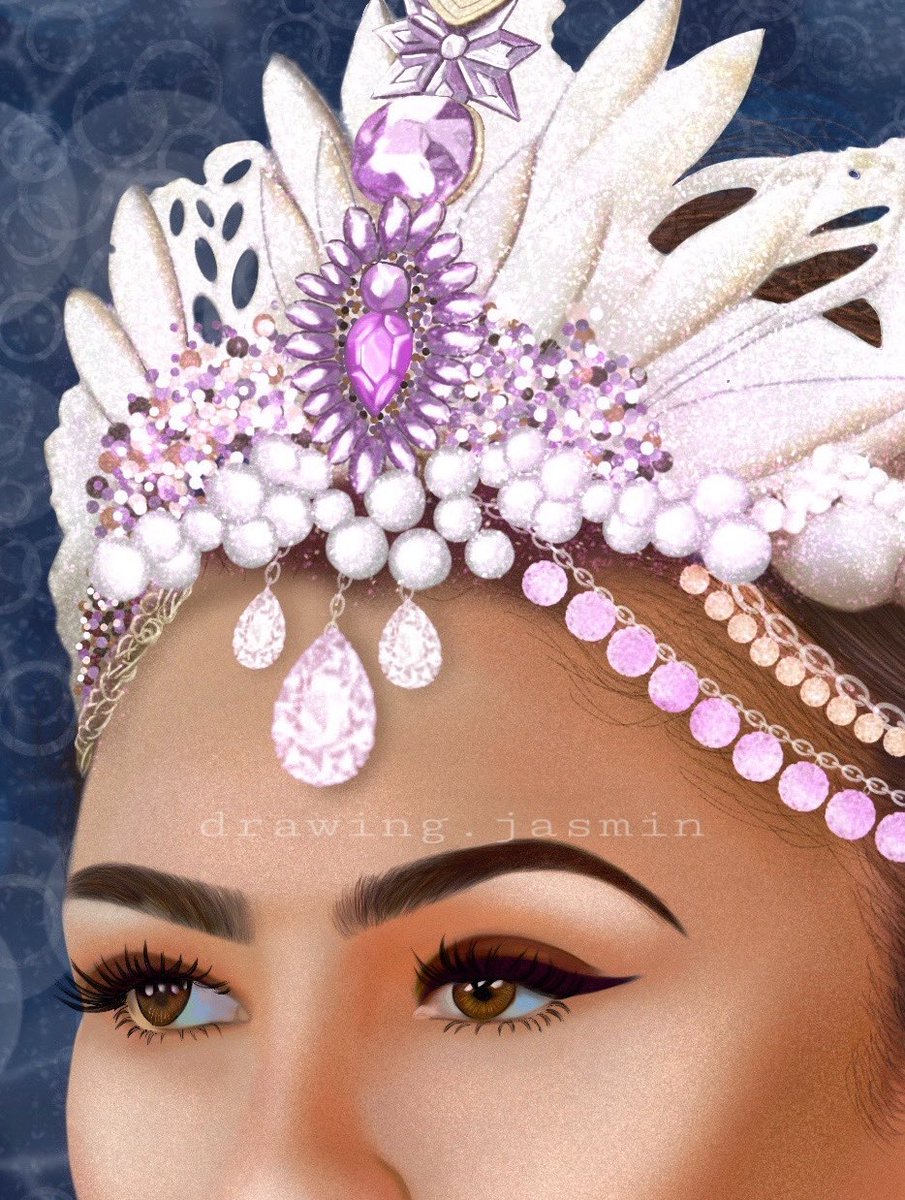 drawing_jasmin's tweet photo. My finished drawing of @Zendaya as a mermaid queen. I‘m so happy with how this turned out and am super proud of all the details. Especially the crystals in the crown and bra, and the hair. I hope y‘all like it too😇🧜🏽‍♀️👑 https://t.co/BM0K0JFjNZ