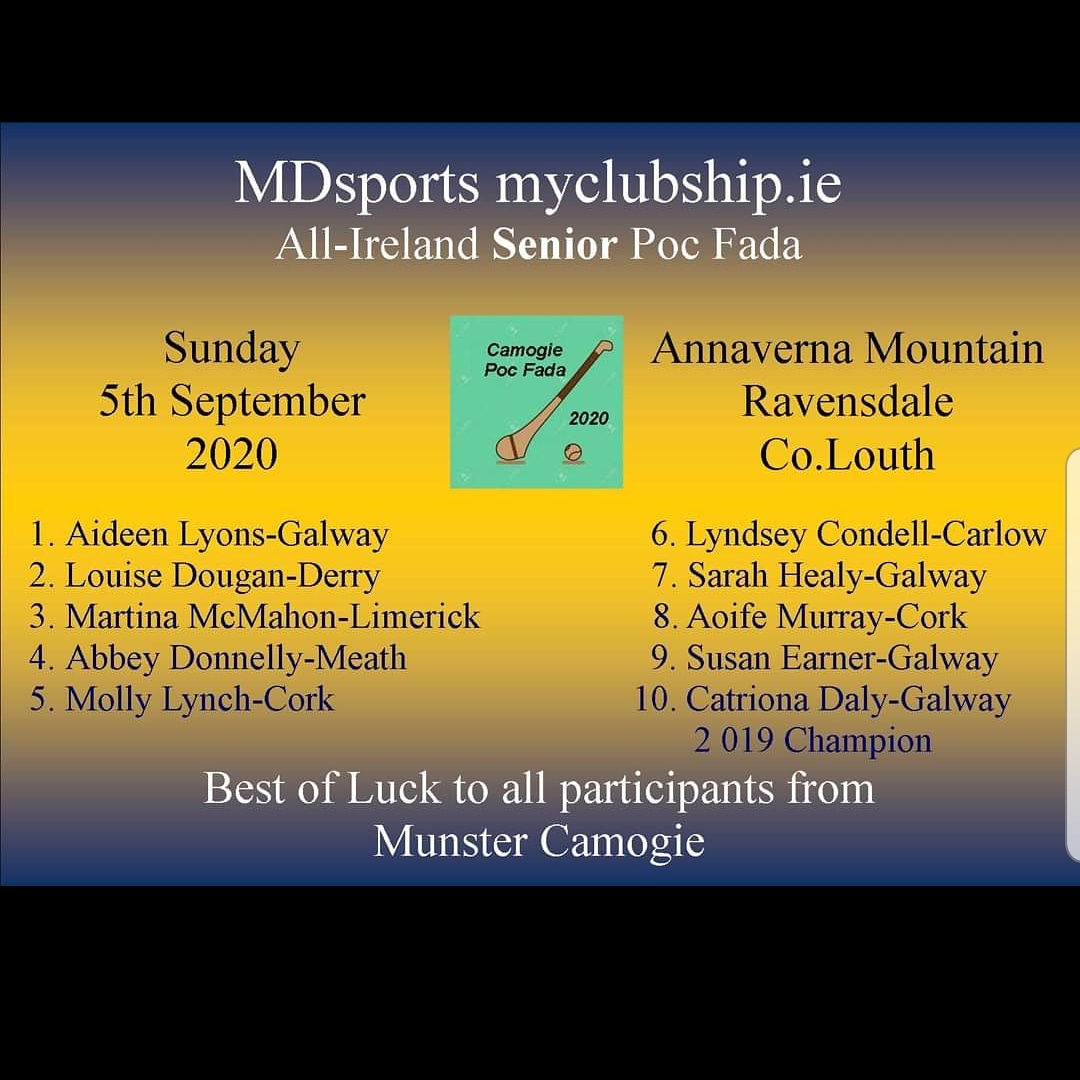 CloughduvC's tweet photo. Best of luck to our very own @Kilnadur in the Senior All - Ireland Puc Fada competition on Sunday 5th September. 💪💚💛
@CorkCamogie @MunsterCamogie @OfficialCamogie
#cloughduvcamogie #pucfada #CantSeeCantBe #20x20 https://t.co/ZXMdxVhxnT