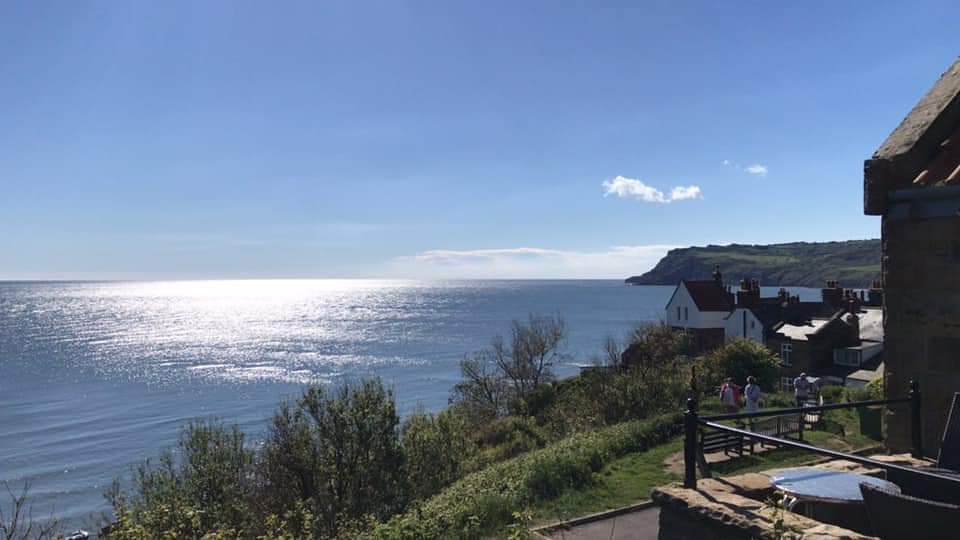 How about this view this weekend? We can't guarantee sunshine, but we can guarantee breakfast sandwiches &amp; coffee until 11 (RHB) and then some delicious fish and chips!