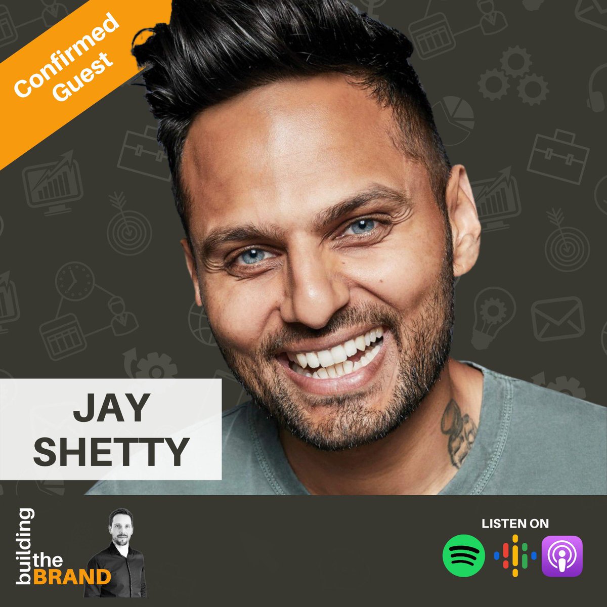 JamesBurtt's tweet image. CONFIRMED: As part of his upcoming debut book launch @JayShettyIW is appearing on #BuildingTheBrand #podcast!

Jay’s new book ‘Think Like A Monk’ is coming out in a few weeks and (trust me, based on the pre-release media copy I’ve already had a look at) this is going to be a HIT!