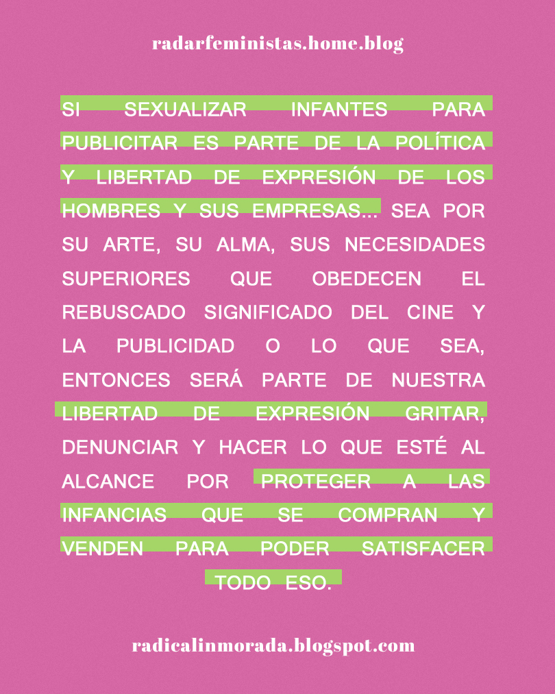 RadArFeministas's tweet photo. "Cuties: Las niñas como carnada"

https://t.co/xoLvzMoOoS https://t.co/Ec3rG3Q7pG