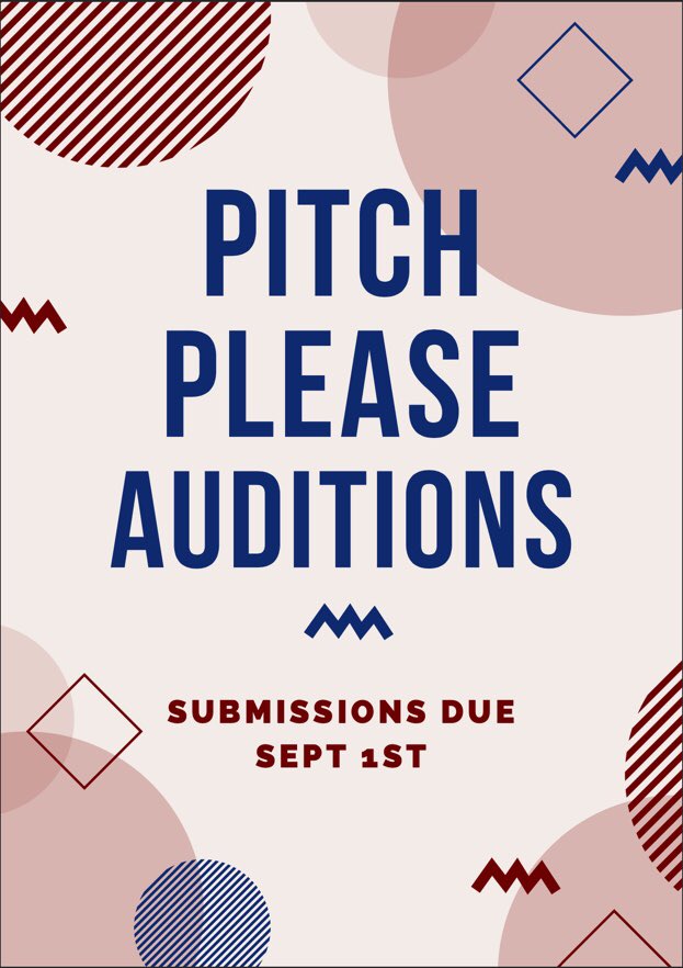 Here’s your reminder that Pitch Please audition submissions are due September 1st! Don’t forget to submit yours! All voice parts and beatboxers welcome!

Learn more about auditions at pitchpleaseunl.com