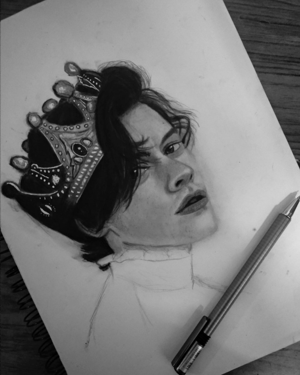 iamathinkerr1's tweet photo. Drawing of @Harry_Styles 💕 hope you like it.💕❤️ #Artist #artistsontwitter #HarryStyles #HarryStylesLoveOnTour #OneDirection #adoreyou #signofthetimes #OneDirectionReunion https://t.co/kjEpVuREEO