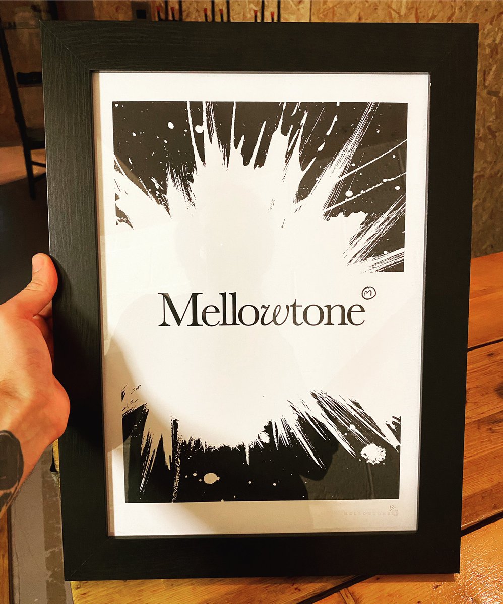 crosstownstudio's tweet photo. Some new artwork for the studio, celebrating 15 years of the mighty @MELLOWTONEclub. ‘Mellowtone 15’ exhibition is on display @handymanbrewery now. Screen prints by Johanna Wilson.
.
.
.
#screenprint #mellowtone #liverpoolmusic https://t.co/o1rpsvK59B