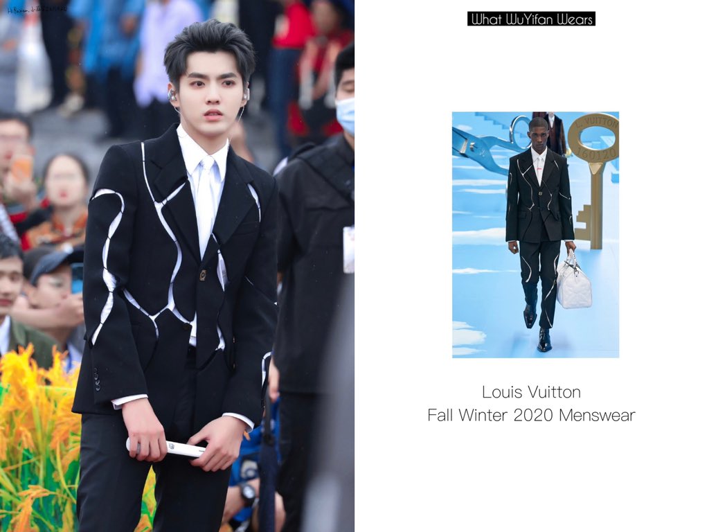 What_WYF_Wears on X: 20190826  CLEAR Fanmeeting @KrisWu Vest：SANKUANZ  Shoes：Louis Vuitton Sunglasses：Louis Vuitton Watch：BVLGARI #KrisWu #WuYifan  #WhatWuYifanWears  / X